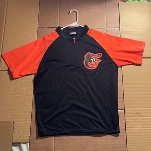 Baltimore orioles zip up T-shirt